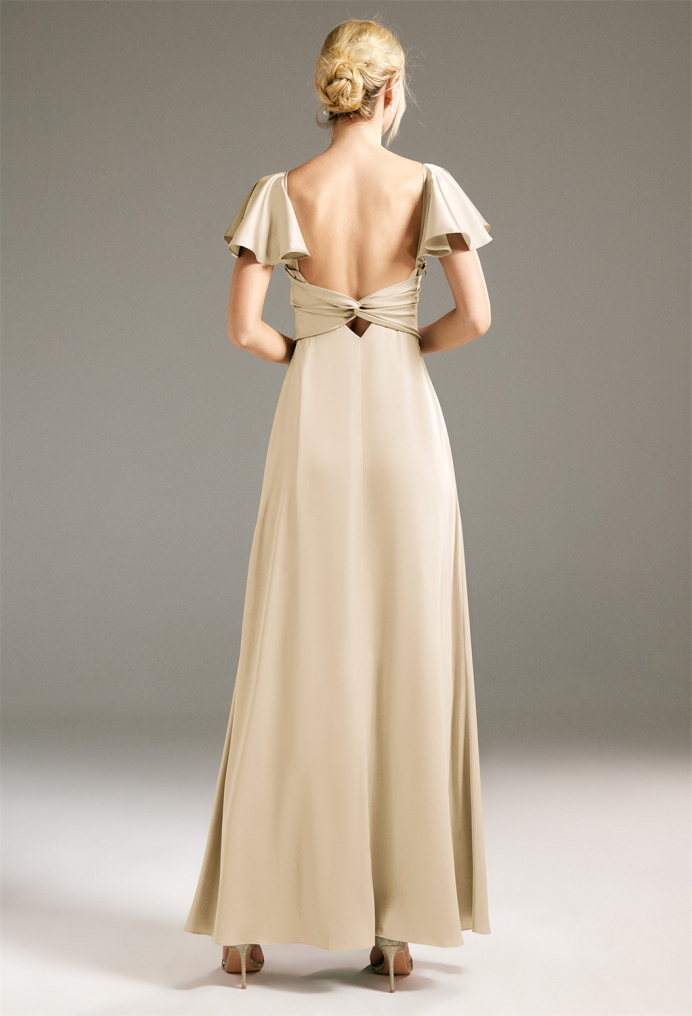AW Lotus Champagne  Bridesmaid Dresses